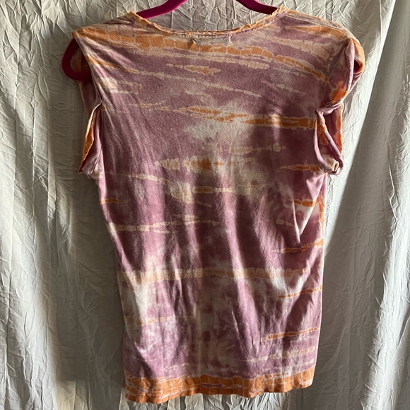 Young Fabulous, and Broke , Tie-dye Cap Sleeve T Shirt 🌵xs - Picture 3 of 4
